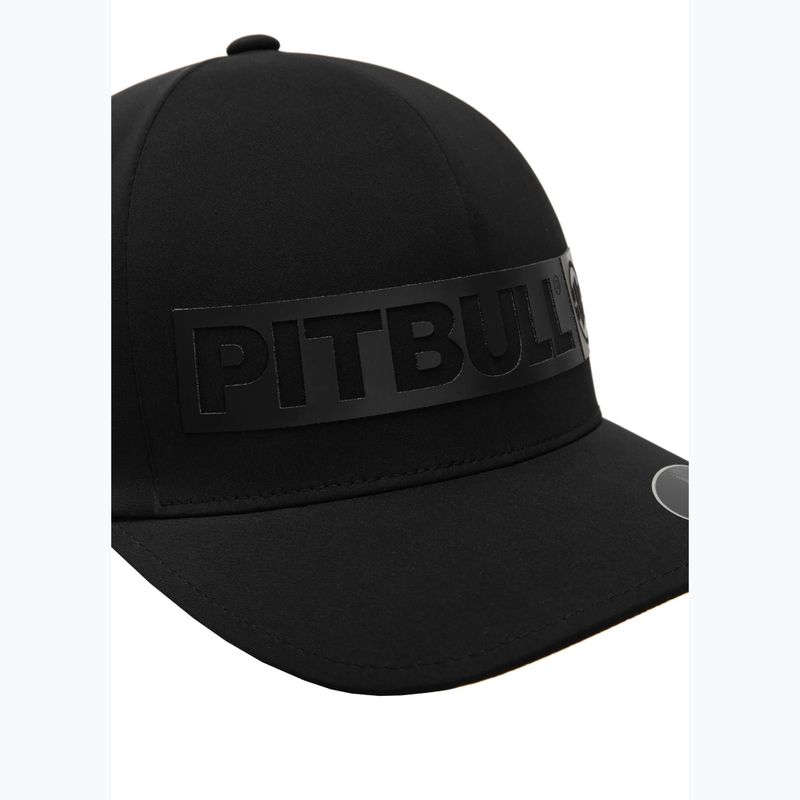 Kšiltovka Pitbull Snapback ,,Hilltop" Stretch Fitted black 5