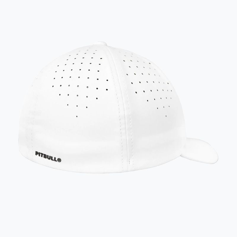 Pitbull Full Cap ,,Logo" Tech Witch Perforovaná biela 2