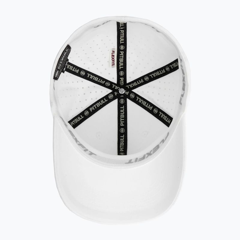 Pitbull Full Cap ,,Logo" Tech Witch Perforovaná biela 3