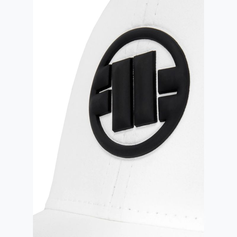 Pitbull Full Cap ,,Logo" Tech Witch Perforovaná biela 5