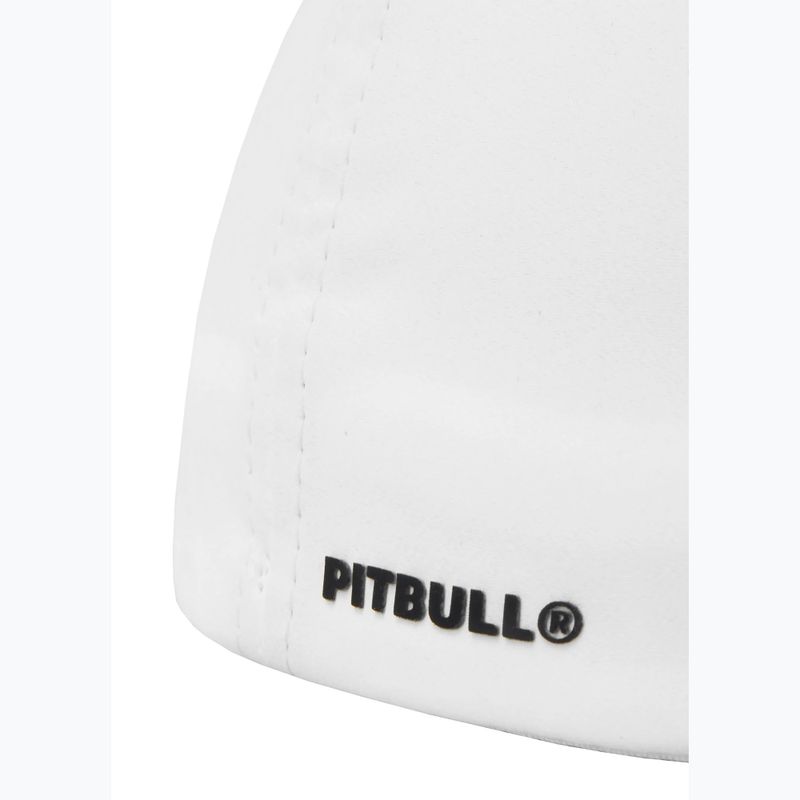 Pitbull Full Cap ,,Logo" Tech Witch Perforovaná biela 6