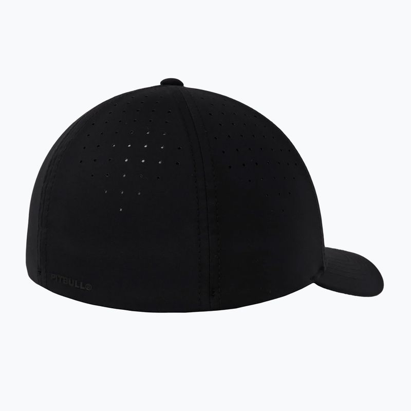 Pitbull Full Cap ,,Logo" Tech Witch Perforovaná čierna 2