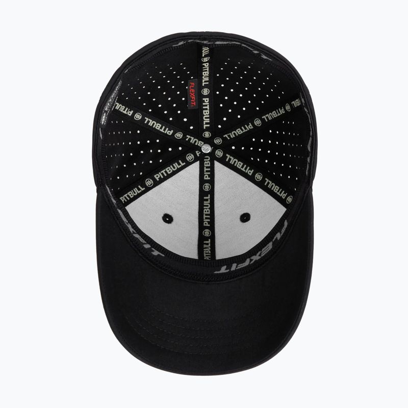 Pitbull Full Cap ,,Logo" Tech Witch Perforovaná čierna 3