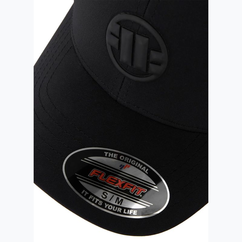 Pitbull Full Cap ,,Logo" Tech Witch Perforovaná čierna 4