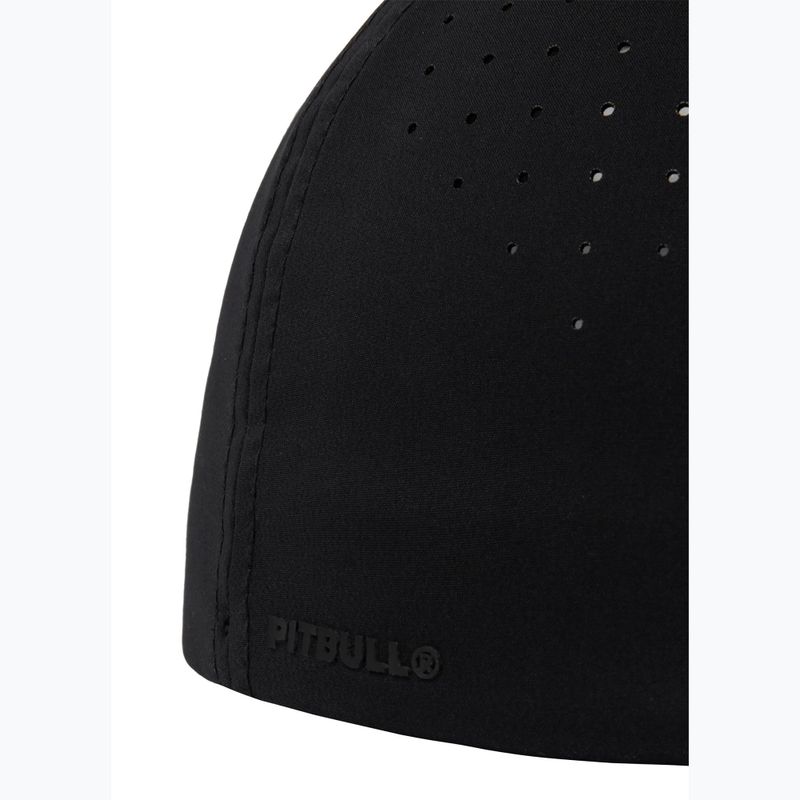 Pitbull Full Cap ,,Logo" Tech Witch Perforovaná čierna 6