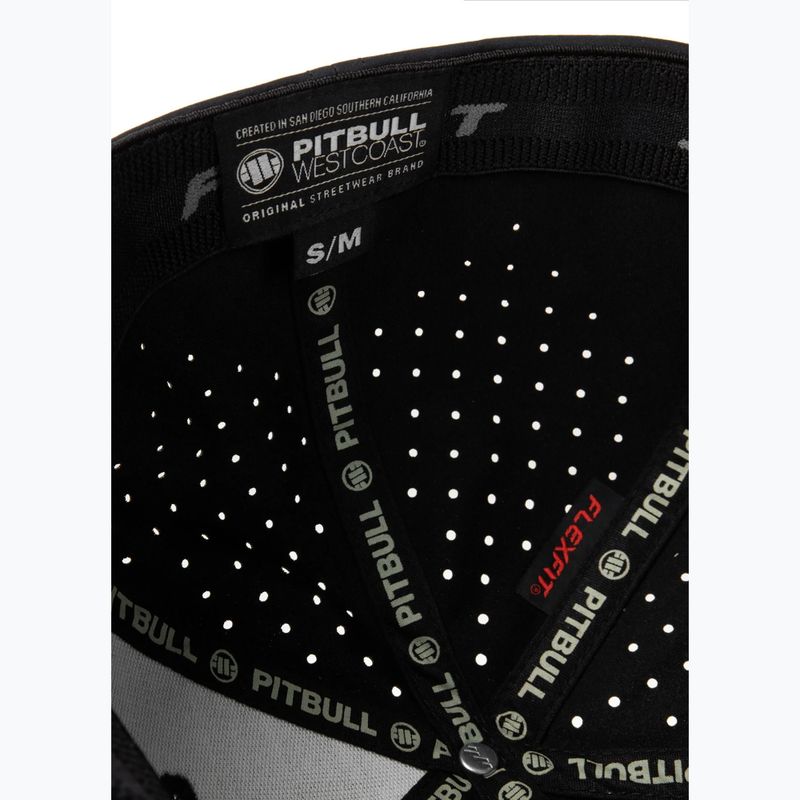 Pitbull Full Cap ,,Logo" Tech Witch Perforovaná čierna 7