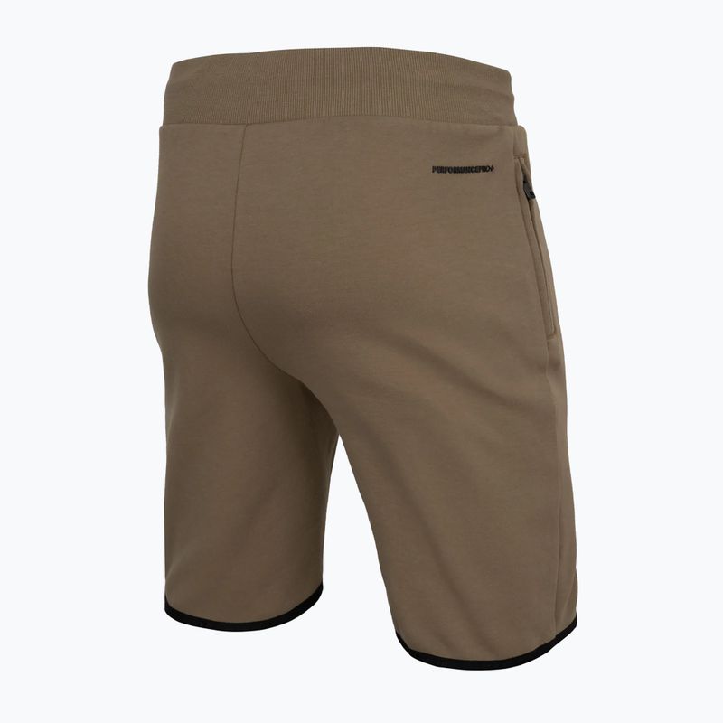 Pánske šortky Pitbull West Coast Saturn coyote brown 4