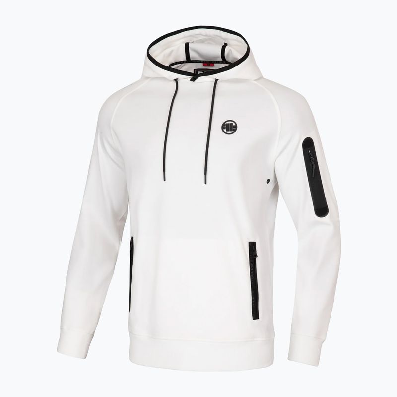 Pánska mikina Pitbull West Coast Stafford Hooded off white