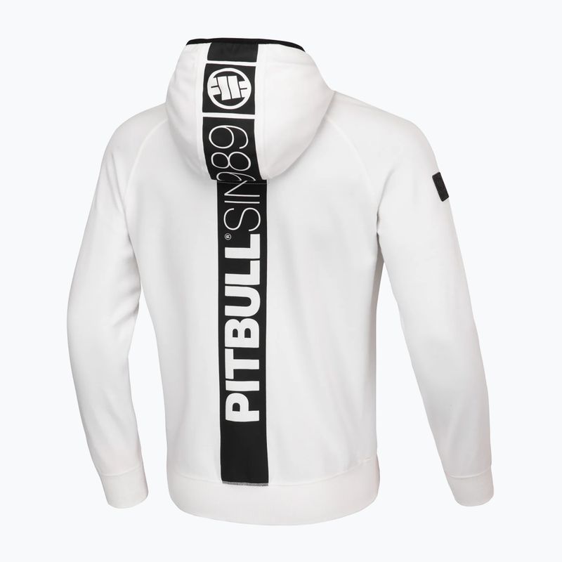 Pánska mikina Pitbull West Coast Stafford Hooded off white 2