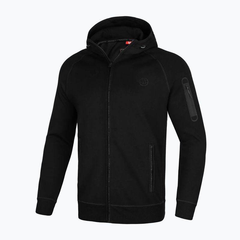 Pánska mikina Pitbull West Coast Hermes Hooded Zip black 4