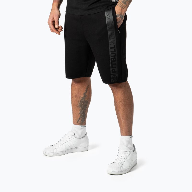 Pánske šortky Pitbull West Coast Saturn black