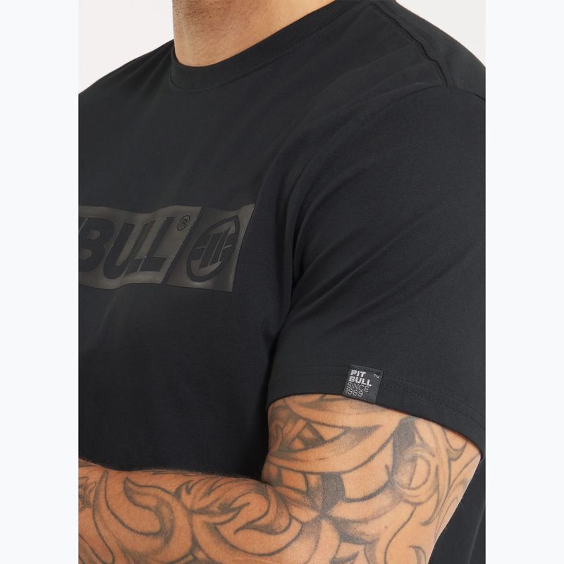 Pánske tričko Pitbull West Coast T-S All Black Hilltop black 6