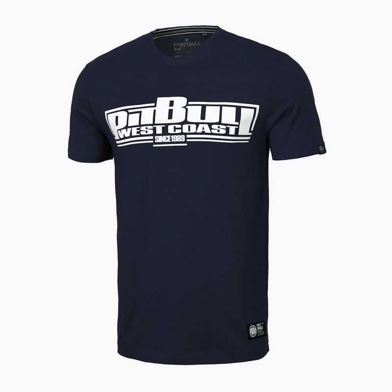 Pánske tričko Pitbull West Coast T-S Classic Boxing dark navy