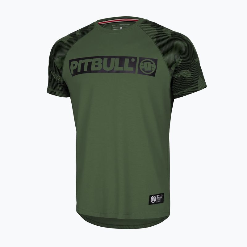 Pánske tričko Pitbull West Coast T-S Hilltop 210 olive