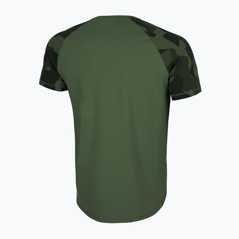 Pánske tričko Pitbull West Coast T-S Hilltop 210 olive 2