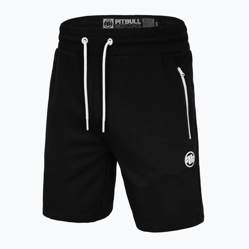 Pánske nohavice Pitbull West Coast Terry Group Trackshorts black
