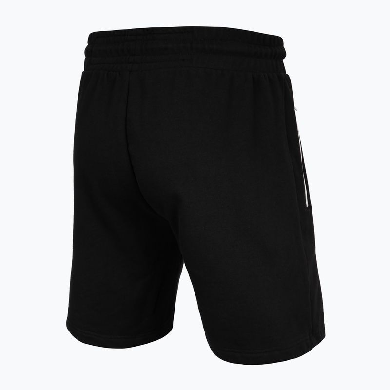 Pánske nohavice Pitbull West Coast Terry Group Trackshorts black 2