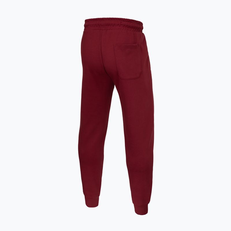 Pánske nohavice Pitbull West Coast Everts Jogging burgundy 2