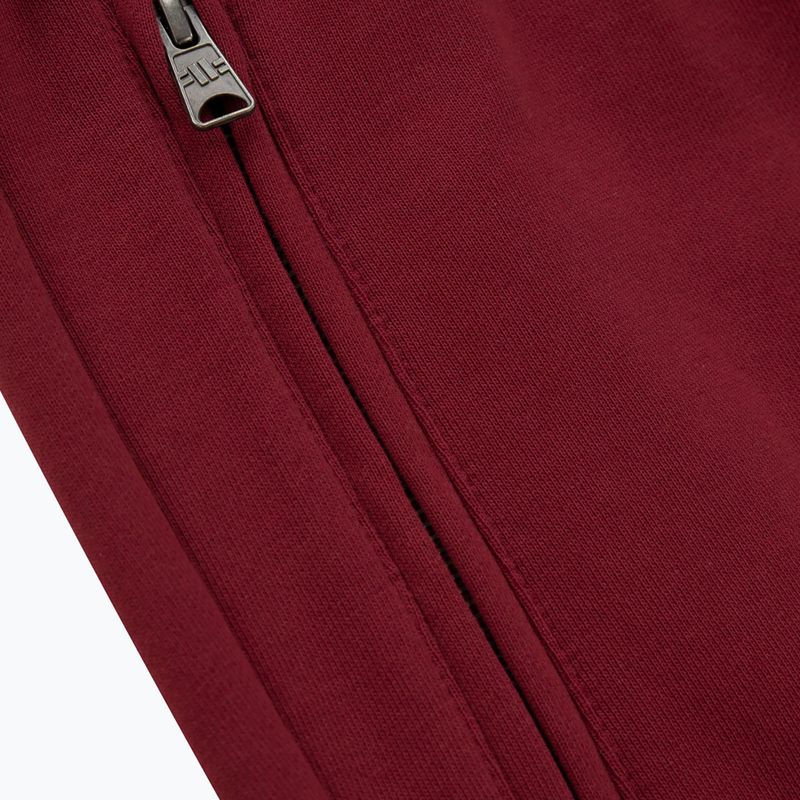 Pánske nohavice Pitbull West Coast Everts Jogging burgundy 4