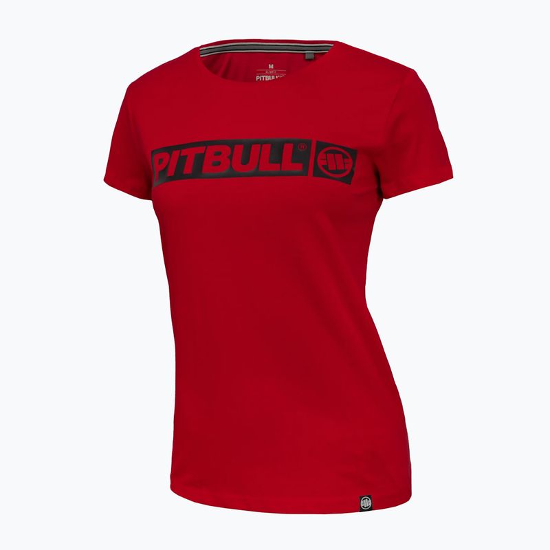 Dámske tričko Pitbull West Coast T-S Hilltop red