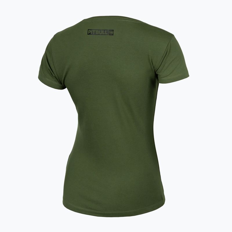 Dámske tričko Pitbull West Coast T-S Hilltop olive 2