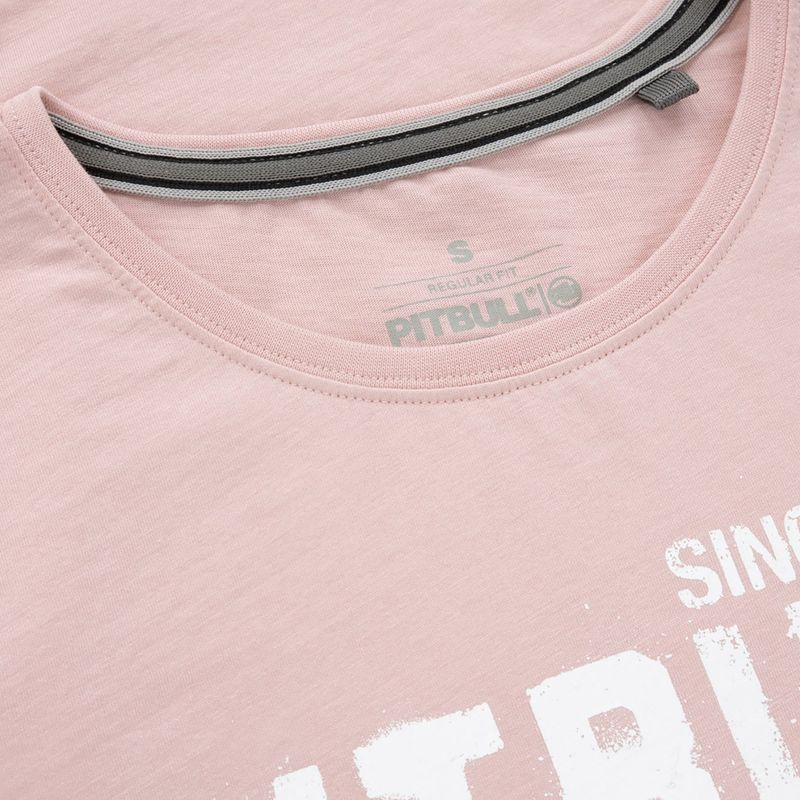 Dámske tričko Pitbull West Coast T-S Grafitti powder pink 3