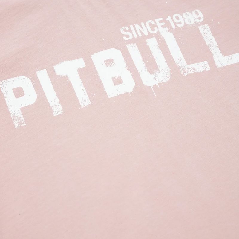 Dámske tričko Pitbull West Coast T-S Grafitti powder pink 4