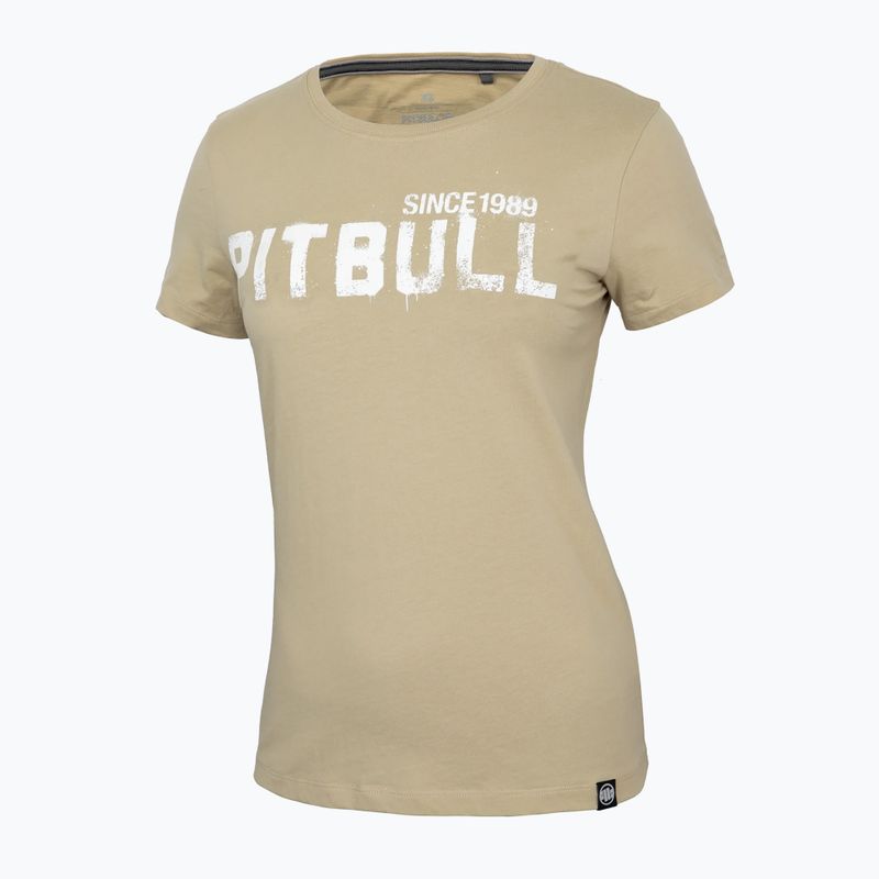 Dámske tričko Pitbull West Coast T-S Grafitti sand