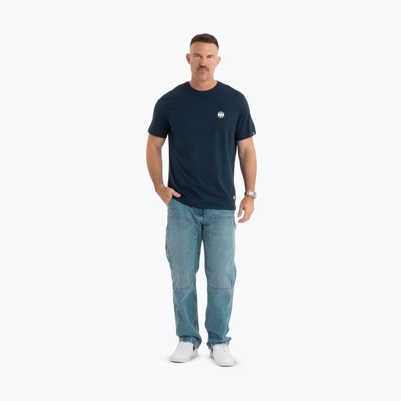 Pánske tričko Pitbull Small Logo dark navy 2