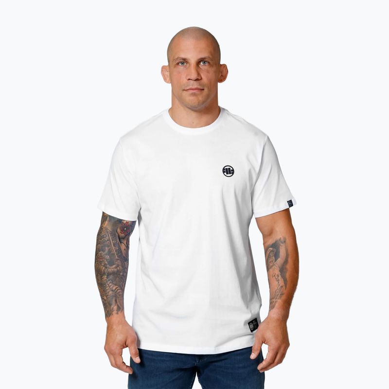 Pánske tričko Pitbull West Coast T-S Small Logo white