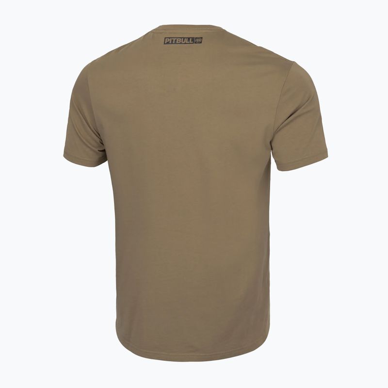 Pánske tričko Pitbull West Coast T-S Hilltop 170 coyote brown 2