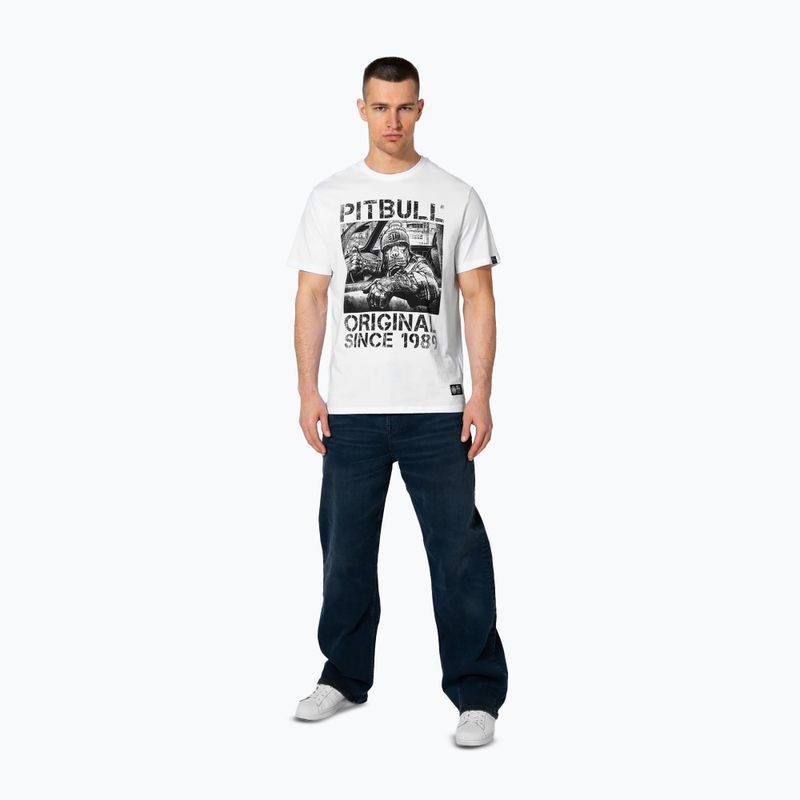Pánske tričko Pitbull Drive white 2