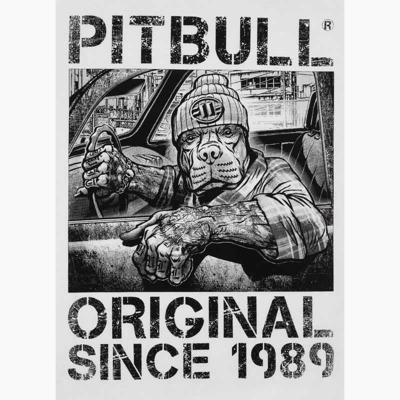 Pánske tričko Pitbull Drive white 7