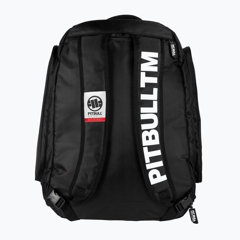 Pitbull West Coast Logo 2 Convertible 50 l tréningový batoh čierny 3