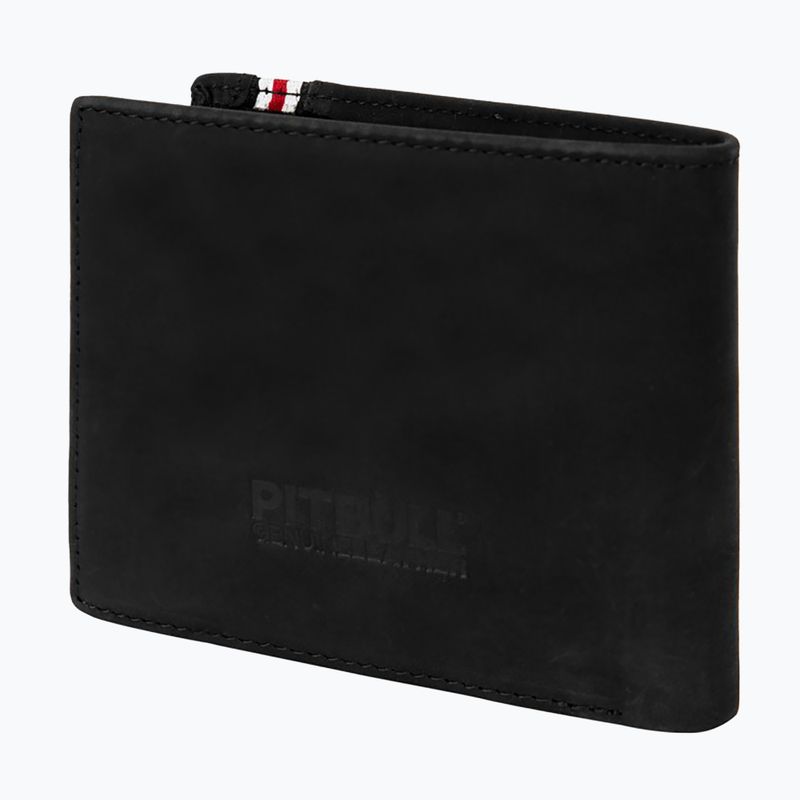 Pánska peňaženka Pitbull Lin Wood 2 Embosed Leather black 2