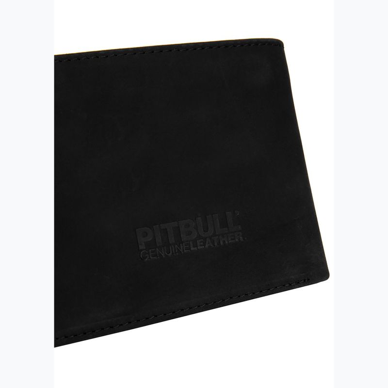 Pánska peňaženka Pitbull Lin Wood 2 Embosed Leather black 6