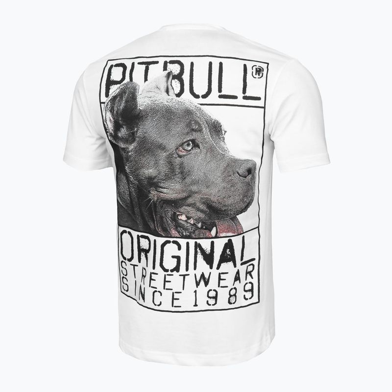 Pitbull West Coast Origin biele pánske tričko 5