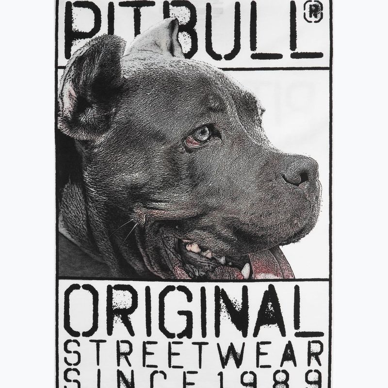 Pitbull West Coast Origin biele pánske tričko 6