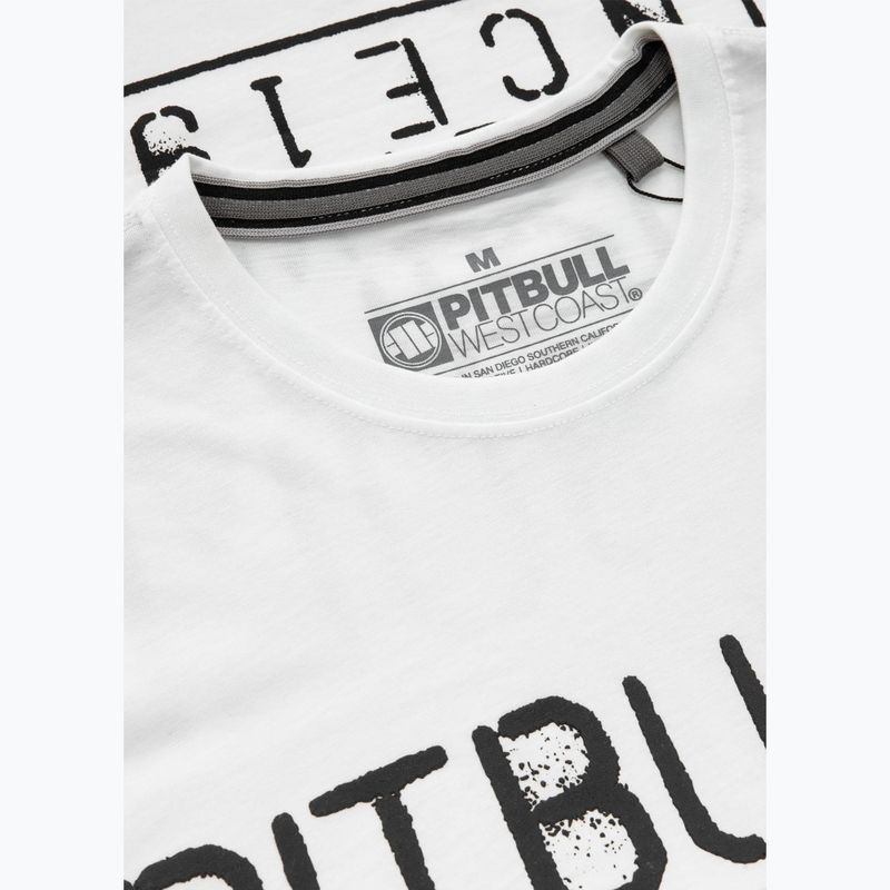 Pitbull West Coast Origin biele pánske tričko 8