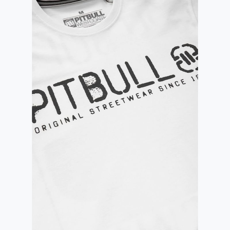 Pitbull West Coast Origin biele pánske tričko 9