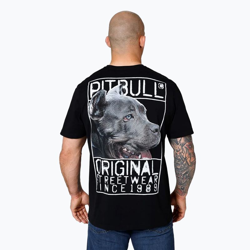 Pitbull West Coast Origin pánske tričko čierne 3