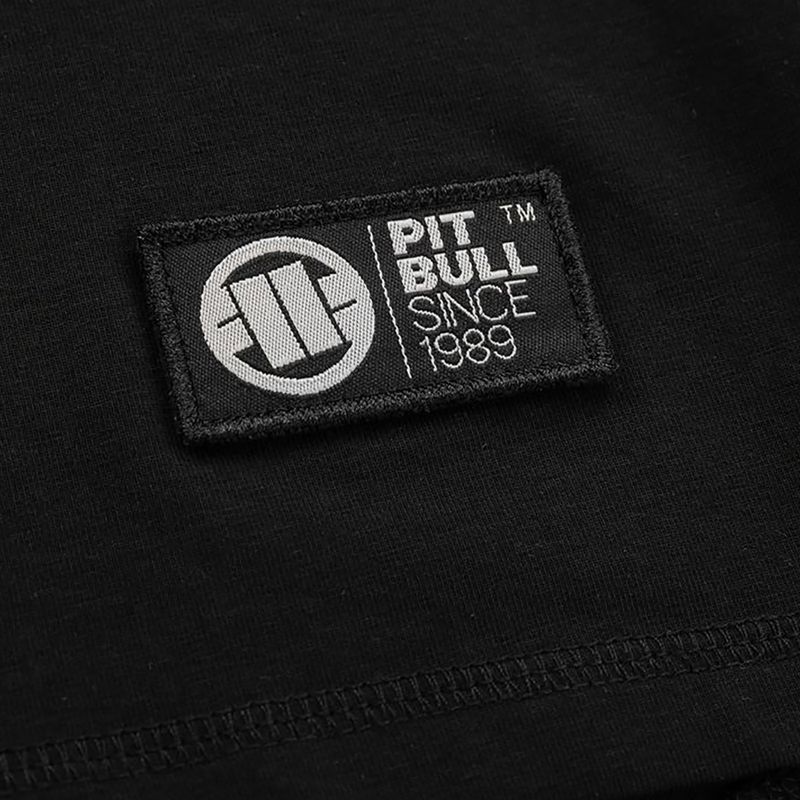 Pánske tričko Pitbull Hilltop s dlhým rukávom čierne 6
