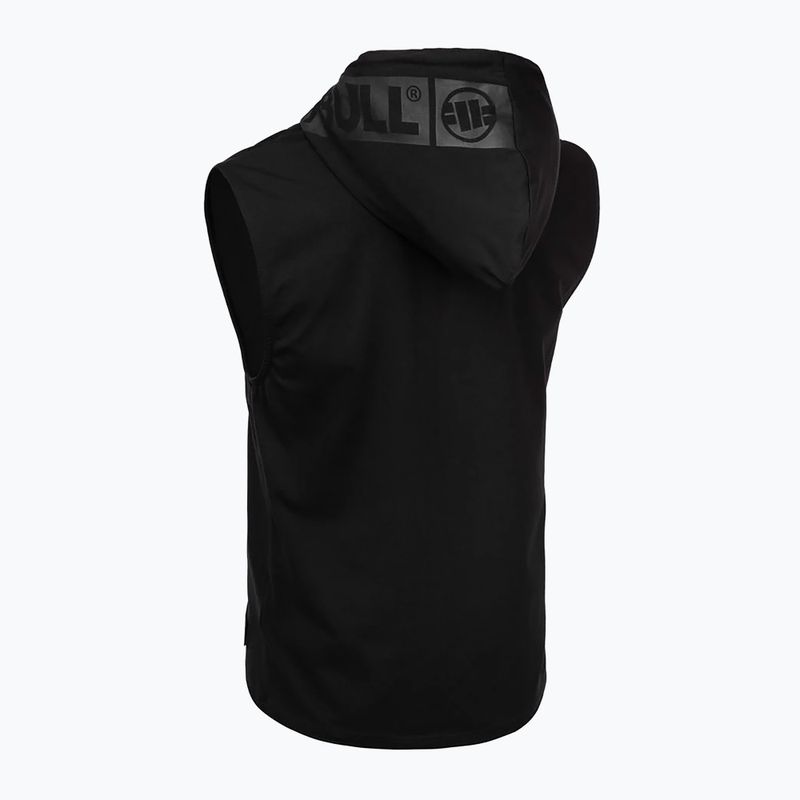Pánske tielko Pitbull Hilltop Hooded Sleeveless black 6