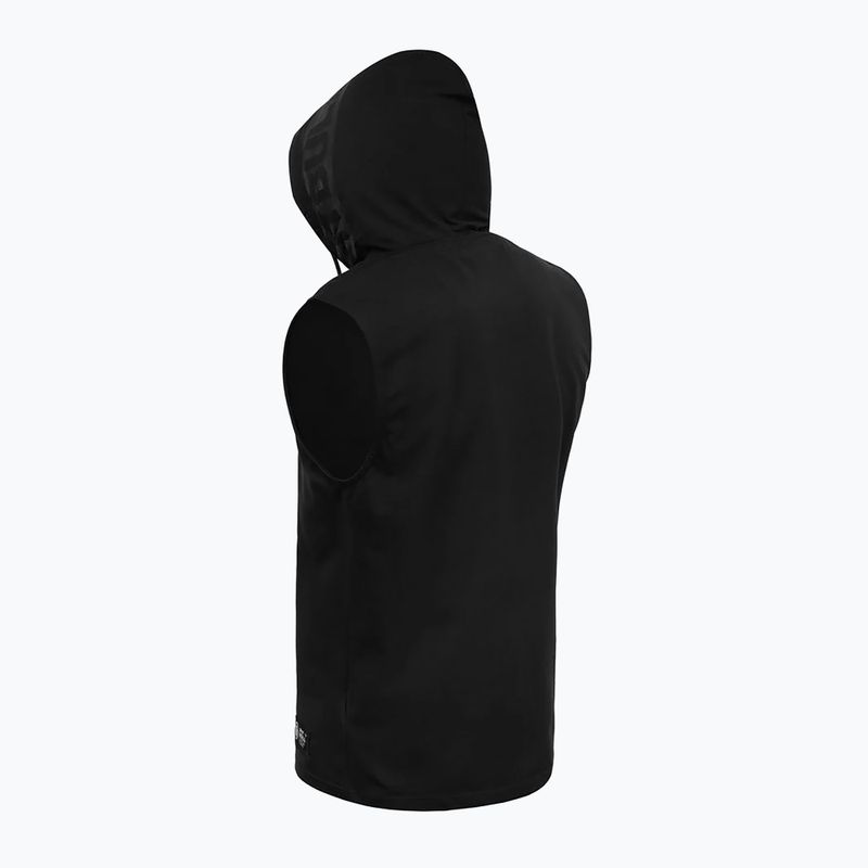 Pánske tielko Pitbull Hilltop Hooded Sleeveless black 7