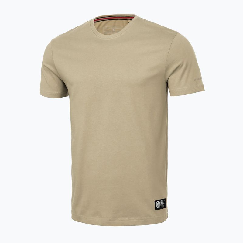 Pánske tričko Pitbull West Coast No Logo pale sand