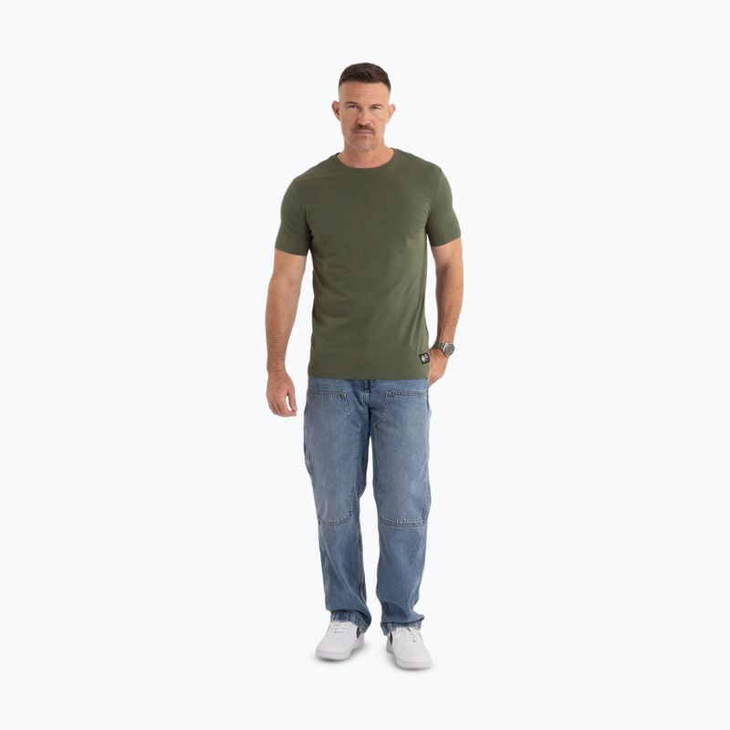 Pánske tričko Pitbull West Coast No Logo olive 2