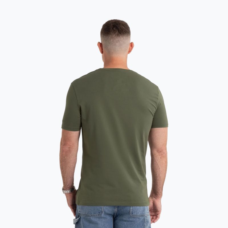 Pánske tričko Pitbull West Coast No Logo olive 3