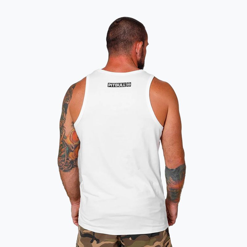 Pánske tričko Pitbull Hilltop Tank Top white 3