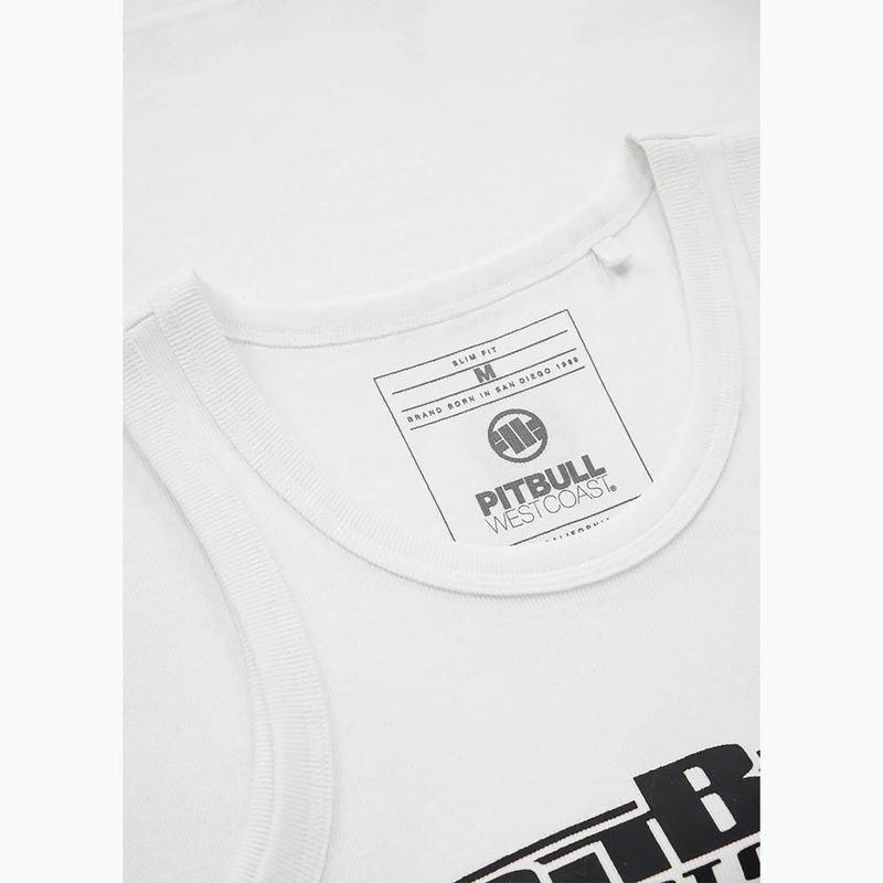 Pánske boxerské tielko Pitbull White 7