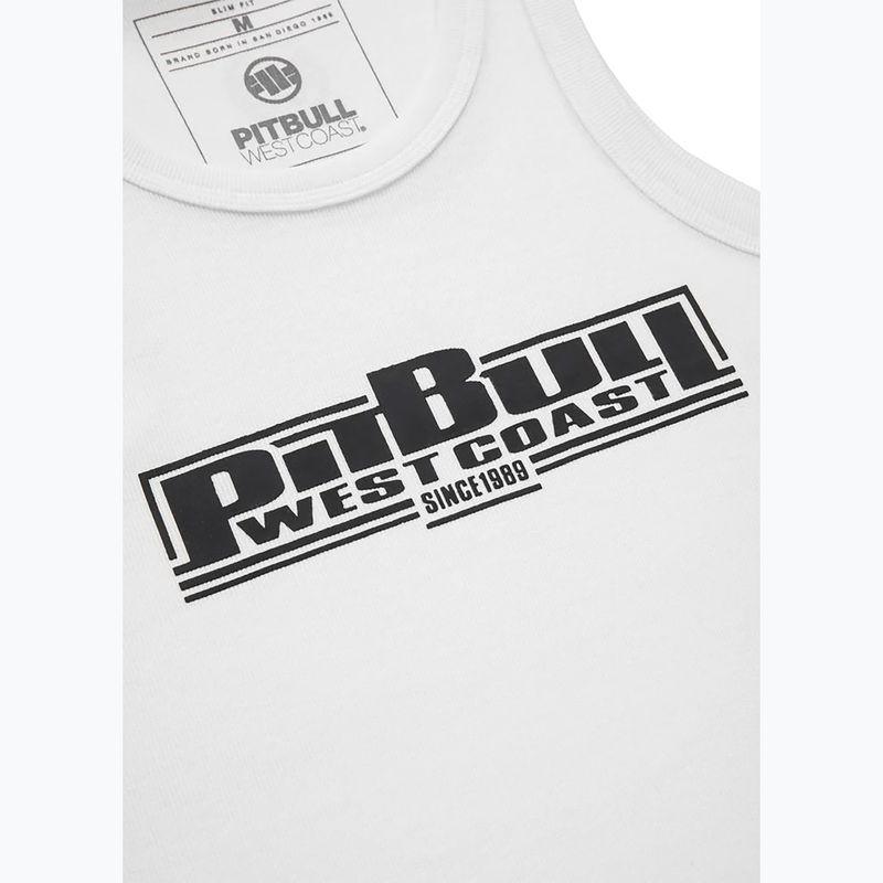 Pánske boxerské tielko Pitbull White 8